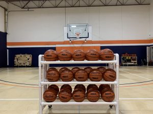 Never bring a basketball to The Factory.  We have plenty