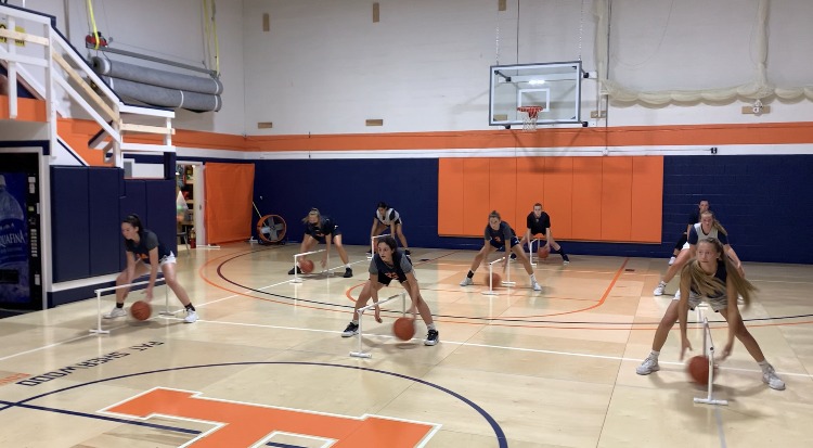 Ball Handling Class at the Factory