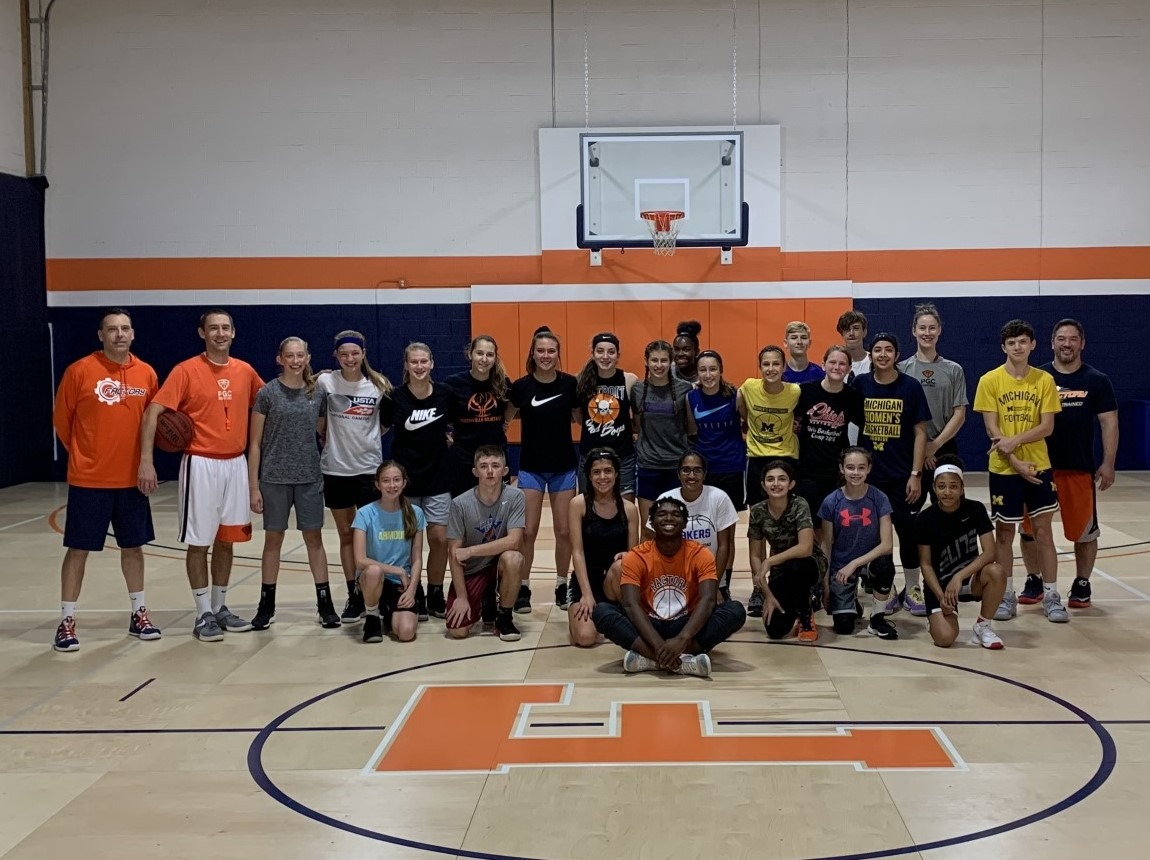 Youth basketball camps at The Factory Training Center