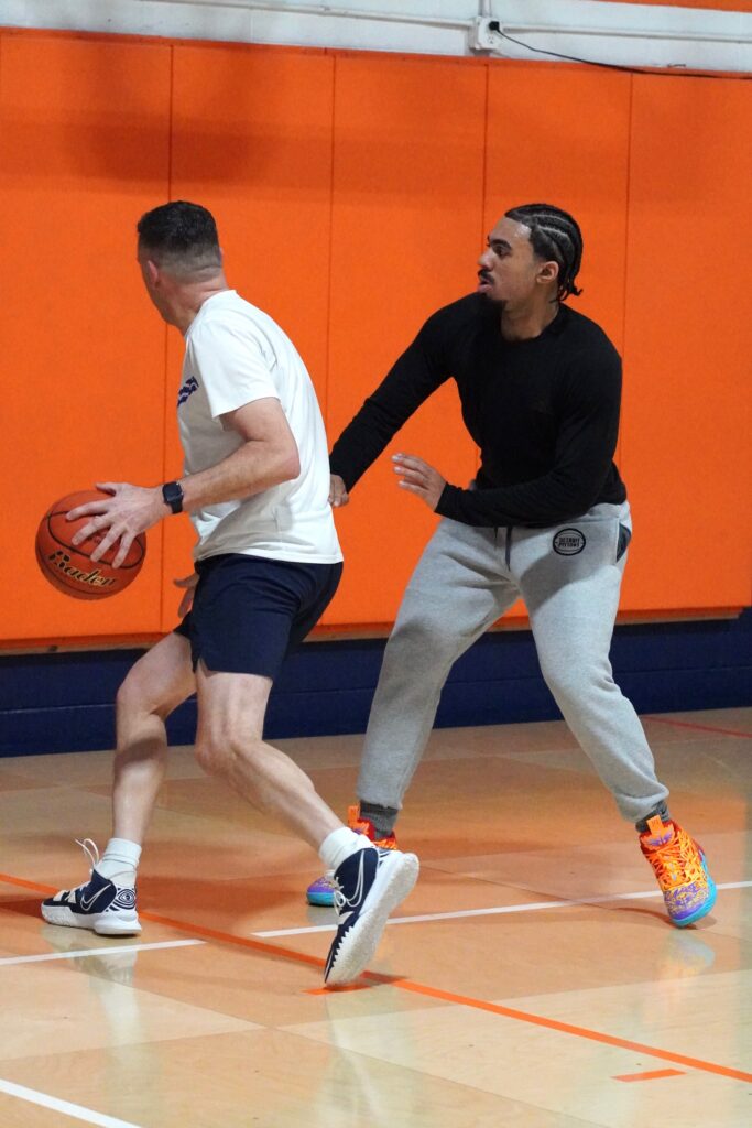 Mens 3 on 3 Half Court Basketball at the Factory