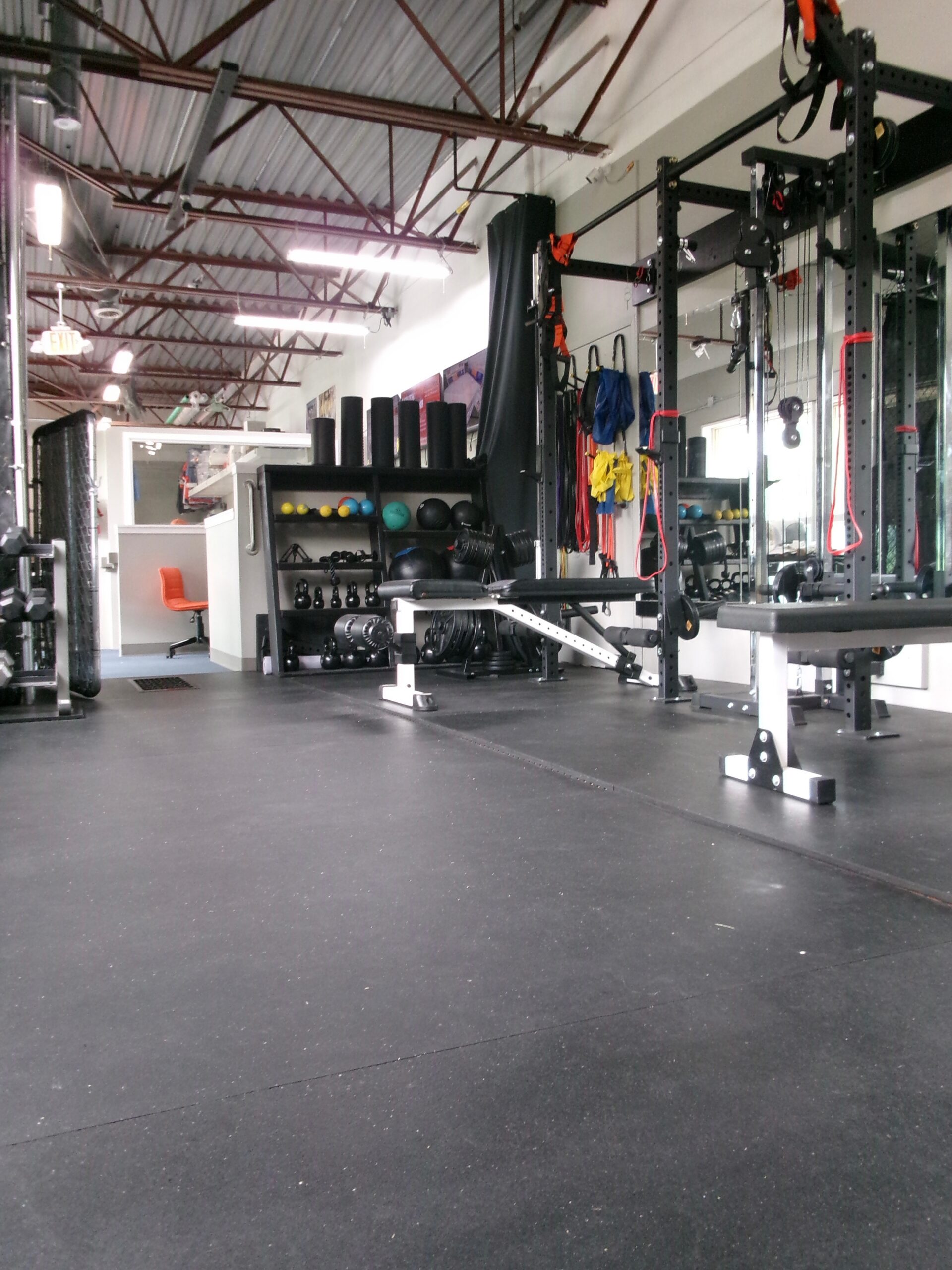 The new Strength and Performance Area at The Factory