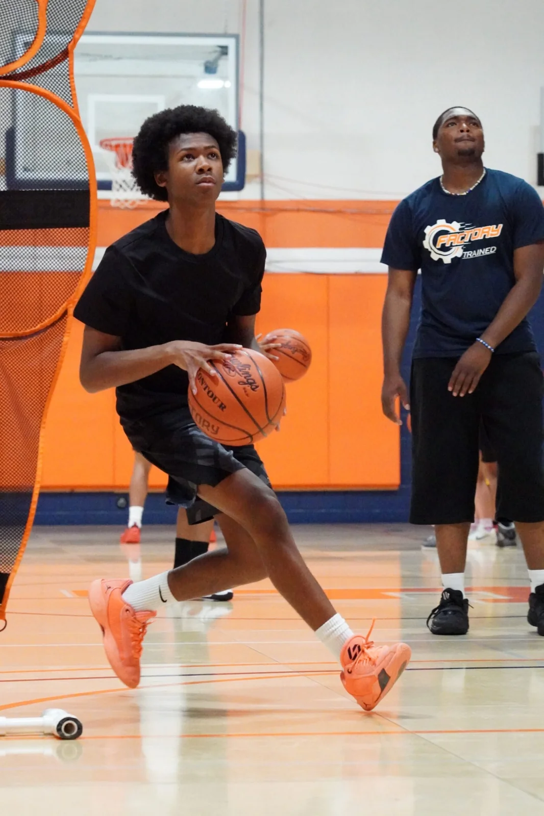 Youth basketball training at The Factory Training Centers in Westland Michigan